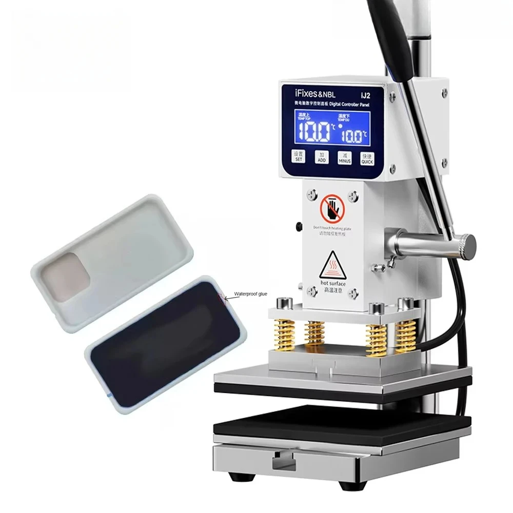 IFixes IJ2 Multi-purpose Dual Preheating Holding Pressure Machine For Phone Screen Back Cover Bracket Frame Hot Pressing Repair