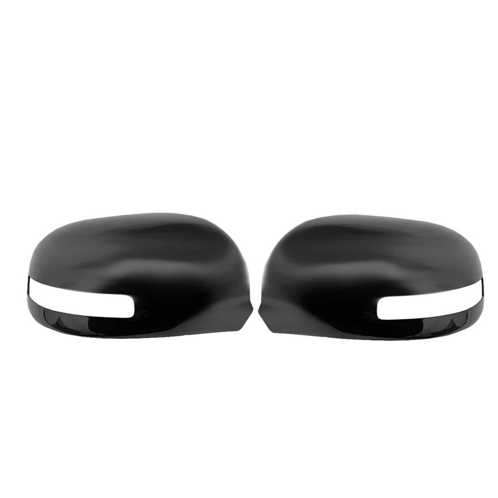 

AD05-Car Door Side Rear View Mirror Cover Shell for Mitsubishi Outlander 2013-2018 Spray Paint Mirror Cap Glossy Black