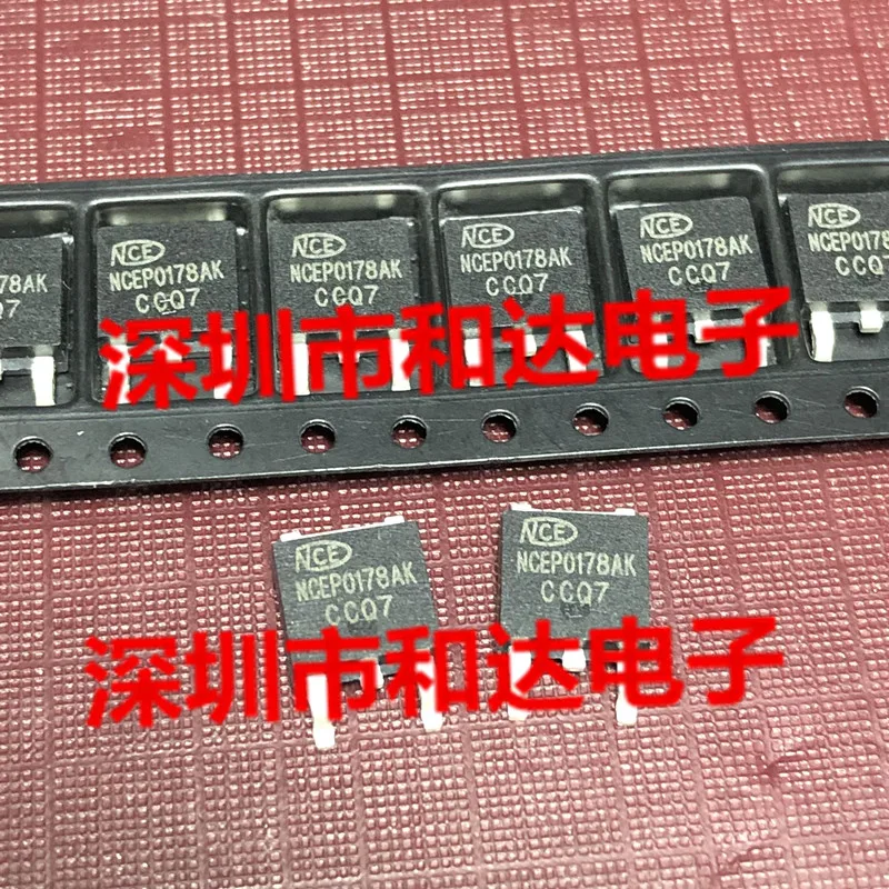 10Pcs Orginal Nieuwe NCEP0178AK Ic Chip Smd To-252 100V 78A