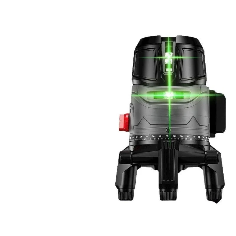

Infrared laser, level, high-precision strong light green light 3-line outdoor automatic leveling