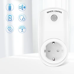 9938P Surge Protector Socket EU US French Plug Socket Voltage Relay Programmable Electrical Outlet Switch 220V 230V