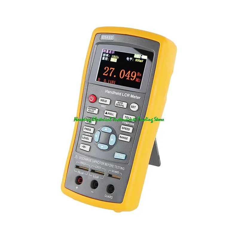 Imagem -02 - Handheld Lcr Medidor Capacitância Indutância Resistência Tester Et430 Et430b Et431 Et432 Et433 10khz 100khz Chegada Rápida