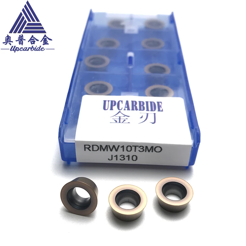 

Твердосплавные вставки Режущий фрезерный инструмент с ЧПУ RDMW10T3M0 Фрезерная твердосплавная вставка для профиля из нержавеющей стали с PVD-покрытием
