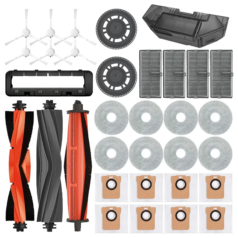 ABDJ-Sweeping Robot Accessories วัสดุสิ้นเปลืองแปรงแผ่นกรอง Hepa ทําจากวัสดุคุณภาพสูง