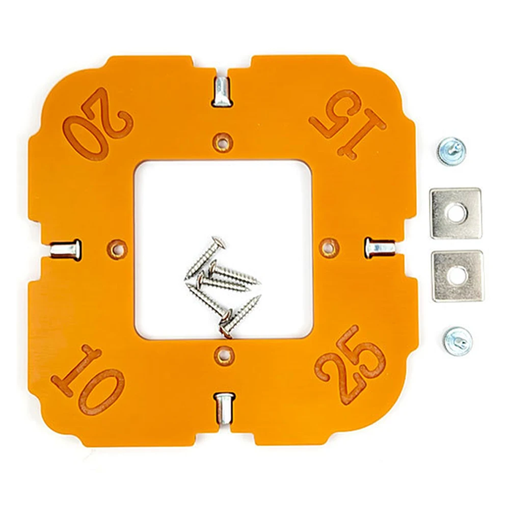 

Wood Panel Radiu QuickJig Router Table Bit Jig Corner Template Woodworking Tool Tool for Various Woodworking Projects