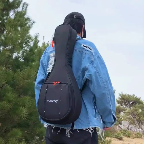 Bolsa de mandolina gruesa resistente al agua, mochila portátil, bolso de hombro, bolsa de almacenamiento para caja de instrumentos, contenedor de mandolina