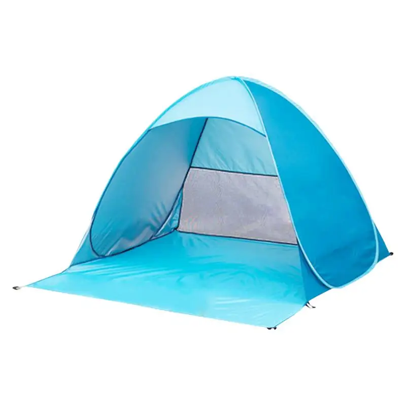 

Pop Up Tents For Camping UV Blocking Beach Cabana Breathable Lightweight Sun Shelter For Picnic Mountaineering Backyard