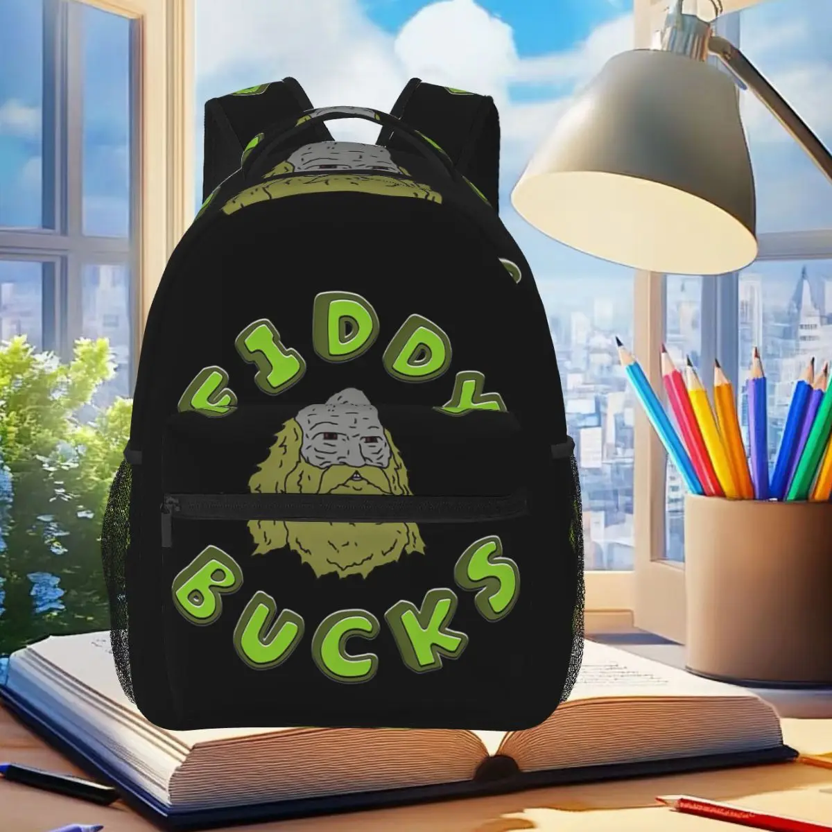 Fiddy Bucks The Big Lez Show Backpack Student Boys Girls BookBag Kids School Bag Computer Shoulder Bags for Men Women