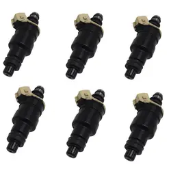 For Nissan 1981 1982 1983 Datsun 280ZX 2.8L L6 SET 6 OE Fuel Injectors A46-00