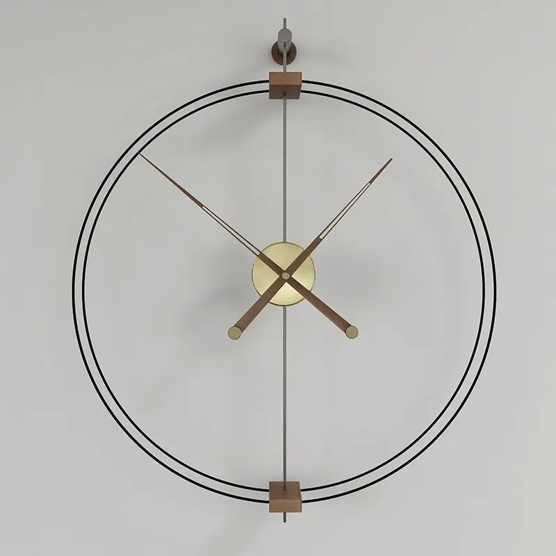 Simple Wall Clock Modern Living Room Silent Wall Watch Nordic Restaurant Clocks Creative Home Interior Decoration Accessories