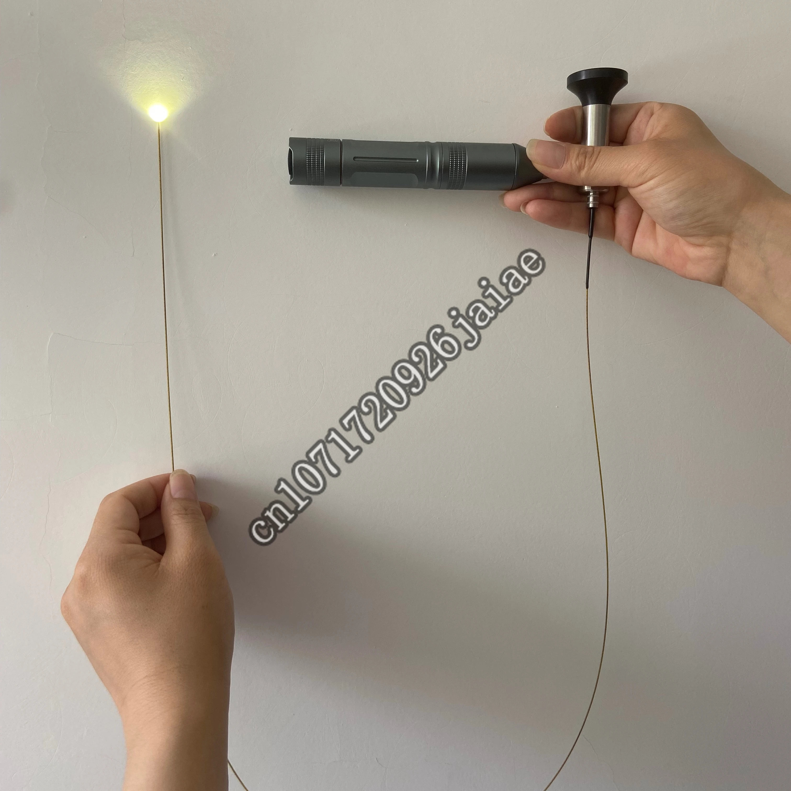 Flexible Fiberscope Optical Endoscope Inspection  with 850mm Probe Length Fiber Optic Scope for ENT