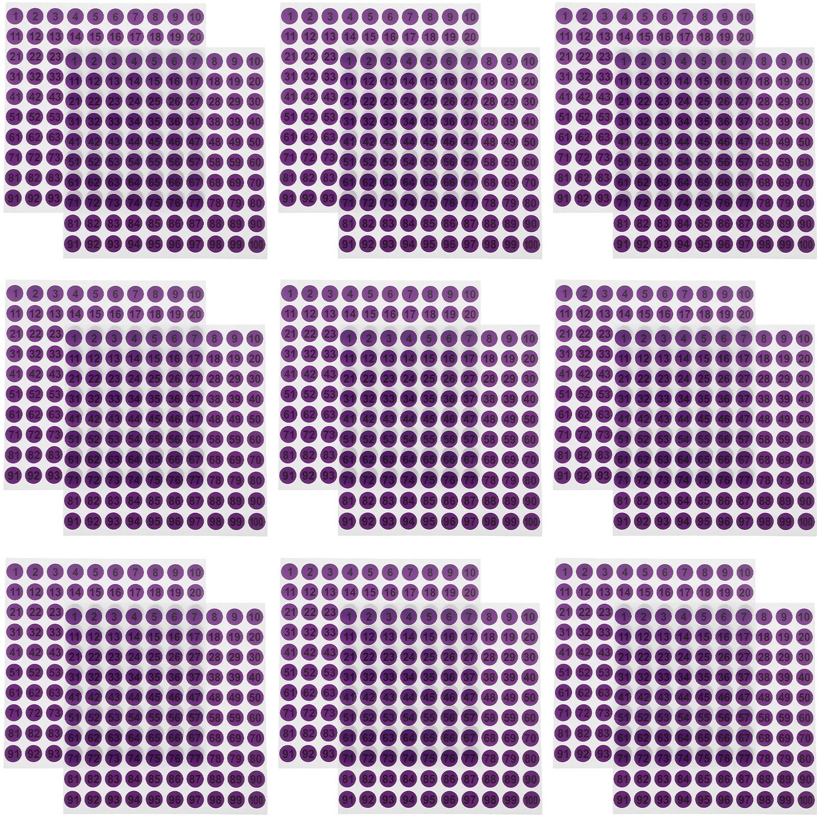 

Наклейки с номерами, круглые самоклеящиеся этикетки для классификации, для дома, кухни, офиса, школы, для хранения и организации, многофункциональные