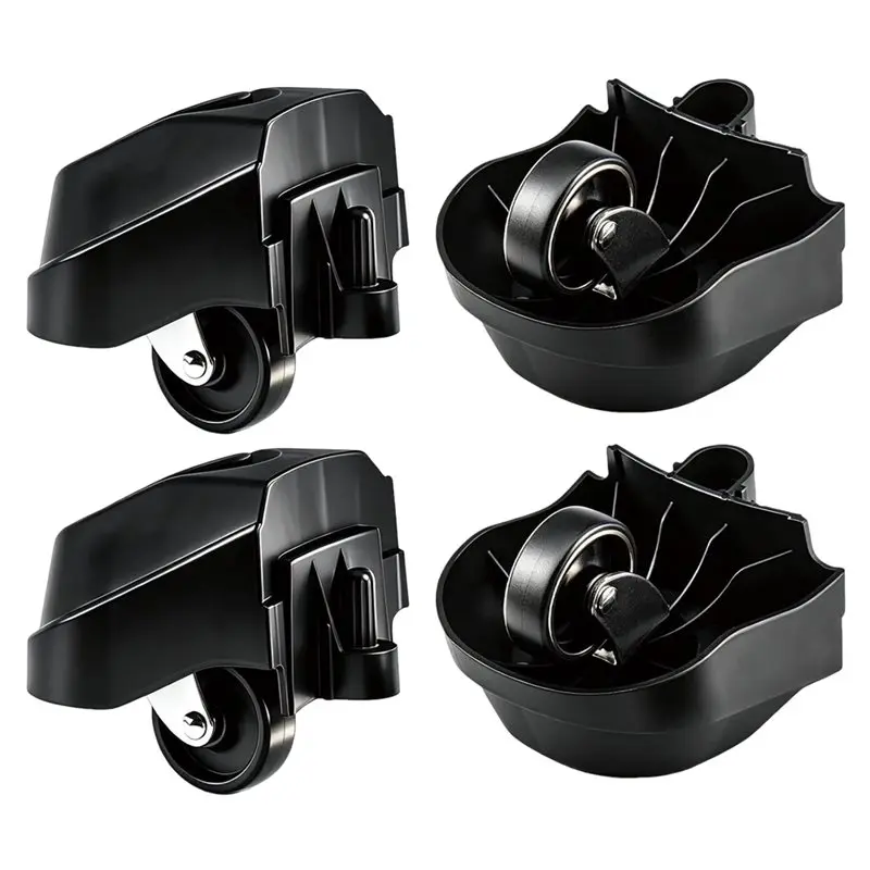 B23B 4 PCS 12388 Foot Caster & 12293 Caster Wheel Kit For Ridgid 6- 16 Gallon Wet/Dry Vac Vacuum Wheels Replacement