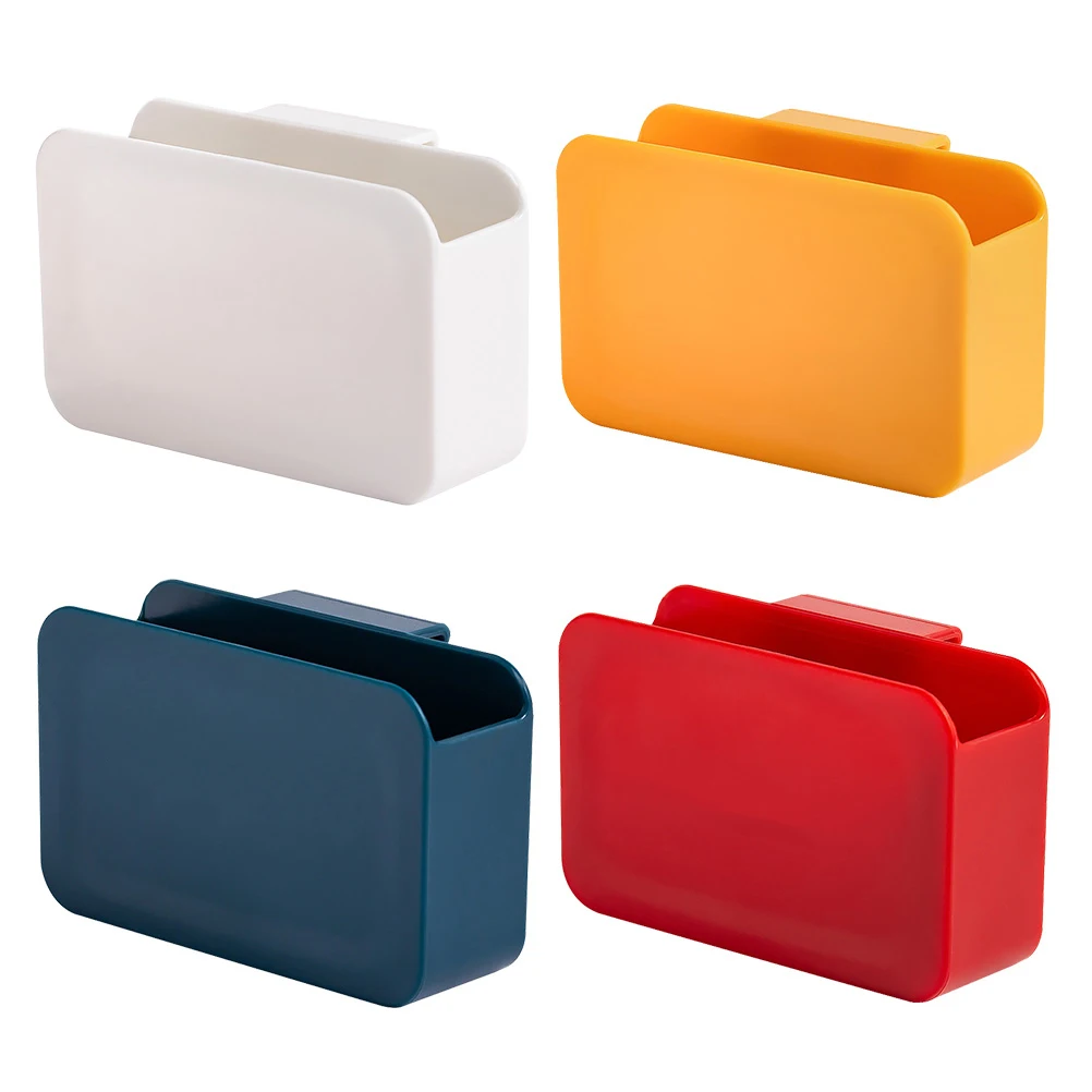 

4pcs Fridge Storage Abs Space Saving Refrigerator Fridge Hanging Storage Box Door Organizing Box Small Hanging
