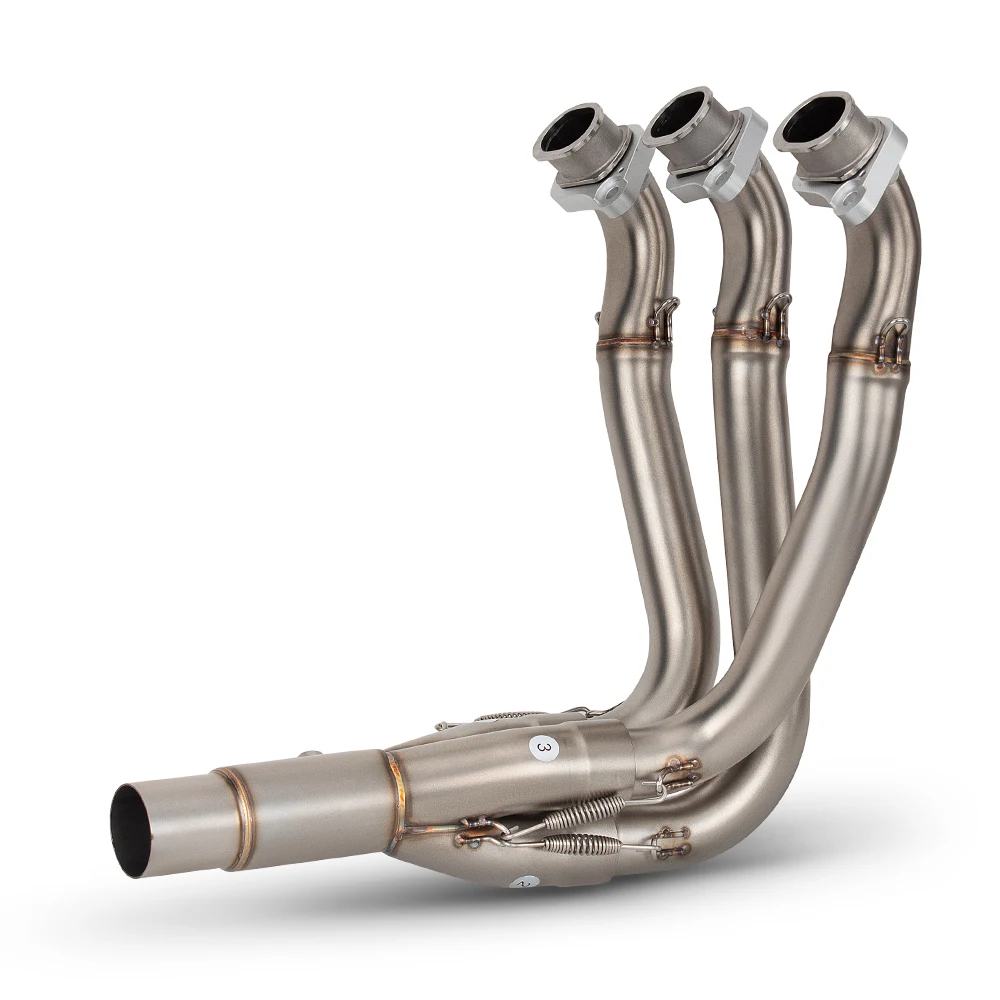 

Slip On For Triumph Street Triple 765 S R RS Motorcycle Exhaust Escape Moto Modified Front Link Pipe Connect Original Muffler