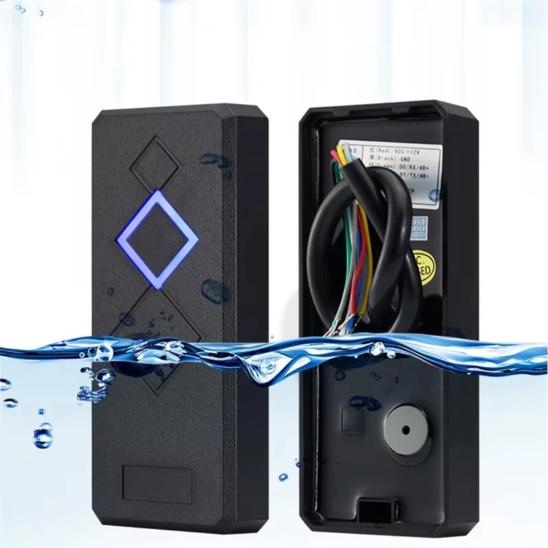 JABS-RFID スマート ドア リーダー IC カード 13.56Mhz 防水 IP68 NFC ウォール マウント アクセス コントロール カード リーダー