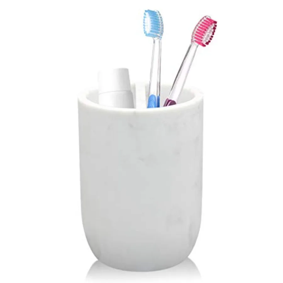 

Многофункциональный органайзер для зубных щеток из полирезины: подставка для зубных щеток, держатель для зубной пасты, стакан для косметических кистей, держатель для бритв для ванной комнаты