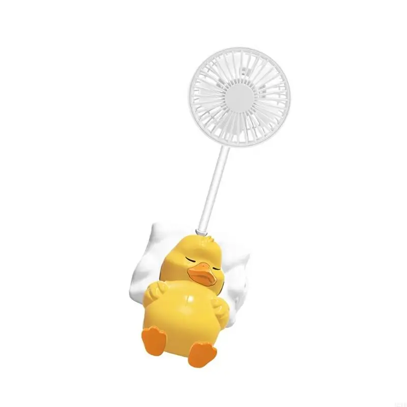 USB Powered Desktop Fan USB Table Fan,3-Speed Adjustable Portable Rotatable Mini Cooling Fan Duck Desk Fan Gift