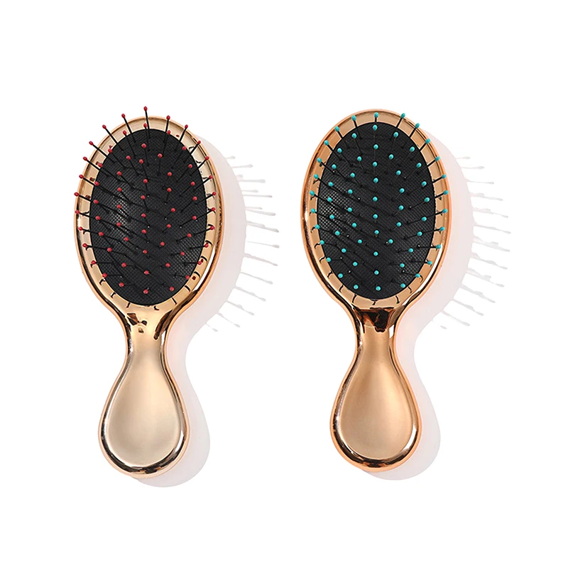 Electroplating Airbag Comb Creative Airbag Massage Household Anti-static Hollow Dry And Wet Curling Brush Hair Styling Tool