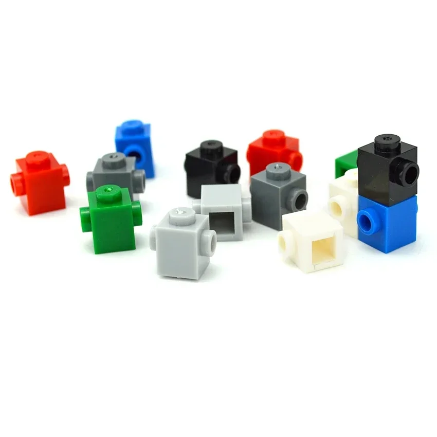 

MOC Parts DIY Educational Bricks Toys Modified 1x1 with Studs on 2 Sides Opposite Assembles Particles 47905