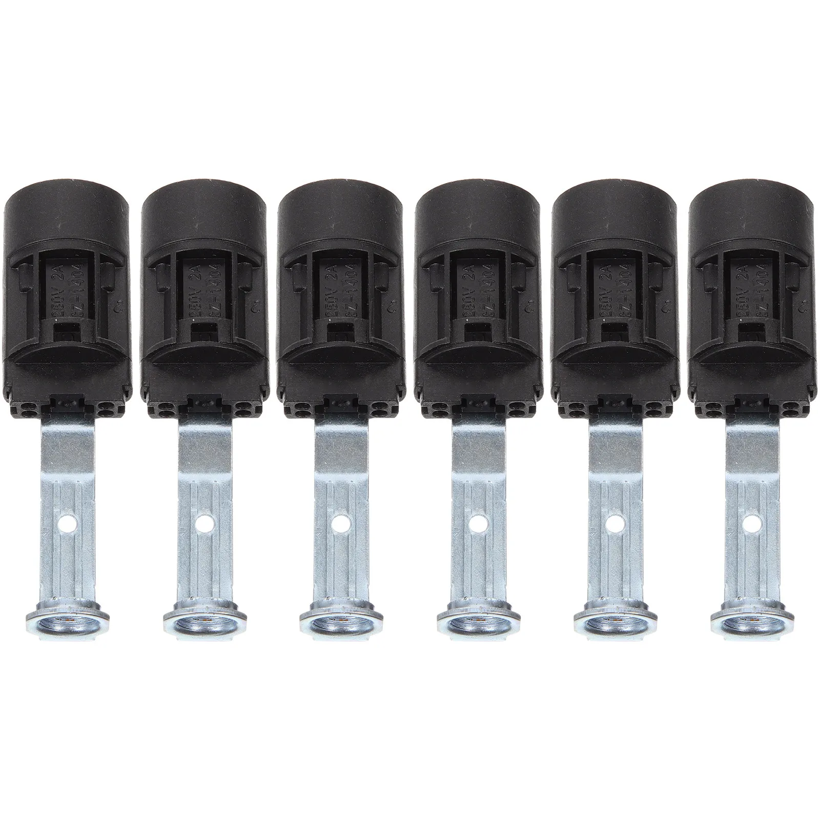

6Pcs E14 Light Socket Outlet Candelabra Lamp Holder Bulb Holder for Elegant Decor DIY Lamp Making Light Fixture Kit