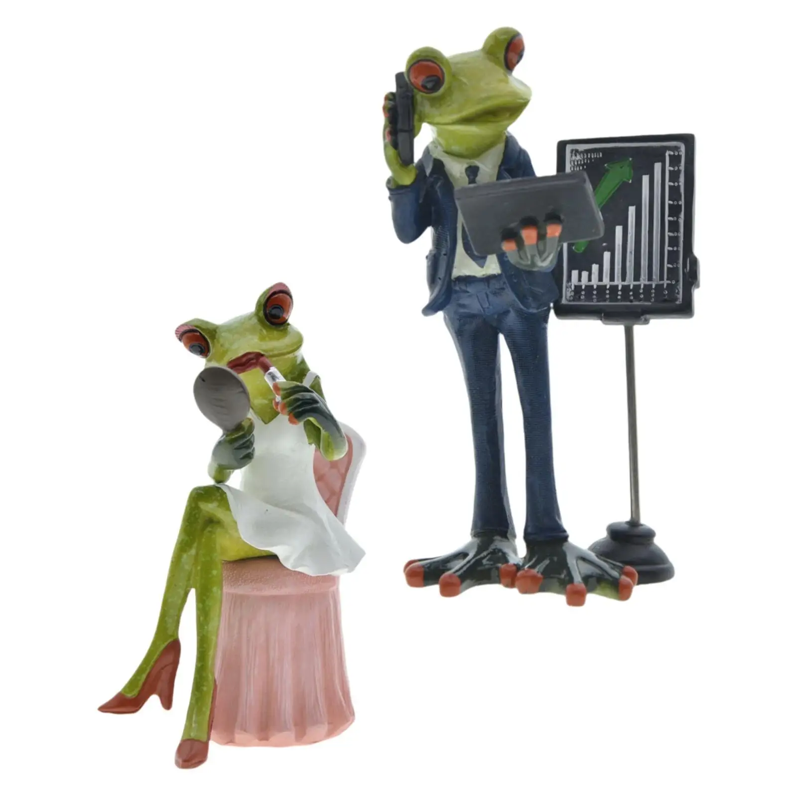 

Садовая статуя лягушки, скульптура из смолы, искусственная фигурка лягушки для книжной полки, уличный домашний забор, аквариум