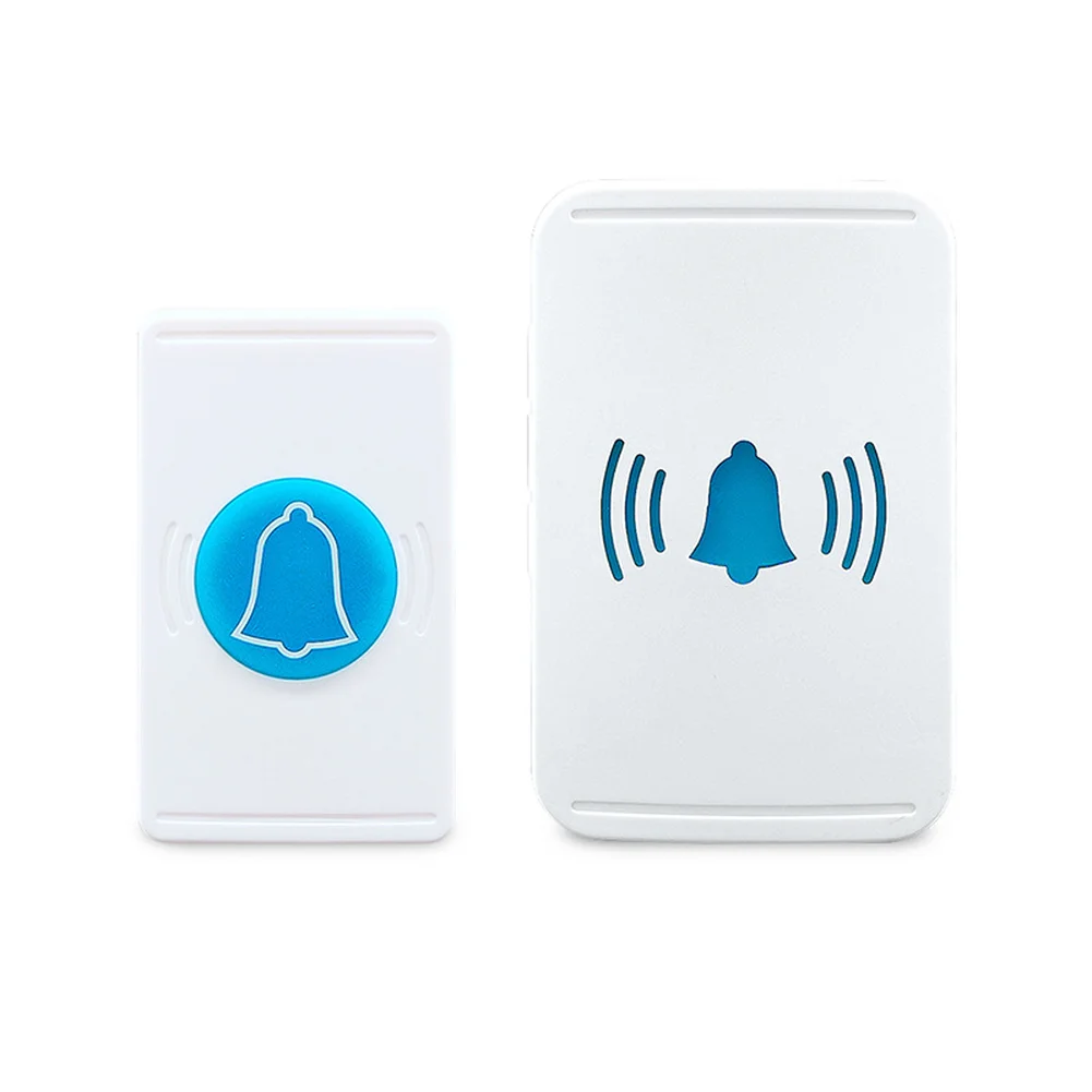 Smart Home Doorbell Wireless Security Doorbell  Long Range Remote Chime Outdoor Waterproof Battery Doorbell