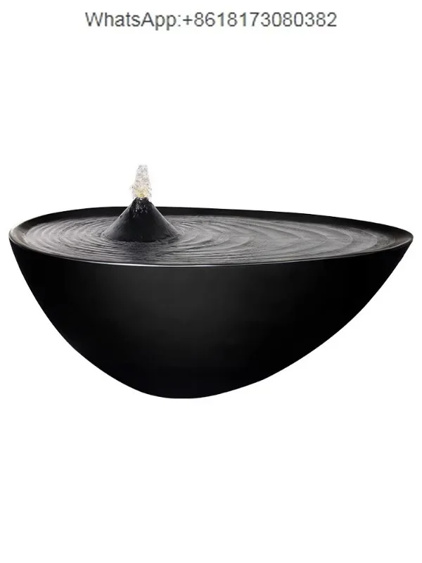 Creative Zen Fountain Ornaments Water Droplets Landscape Water Features Sketches Simplicity