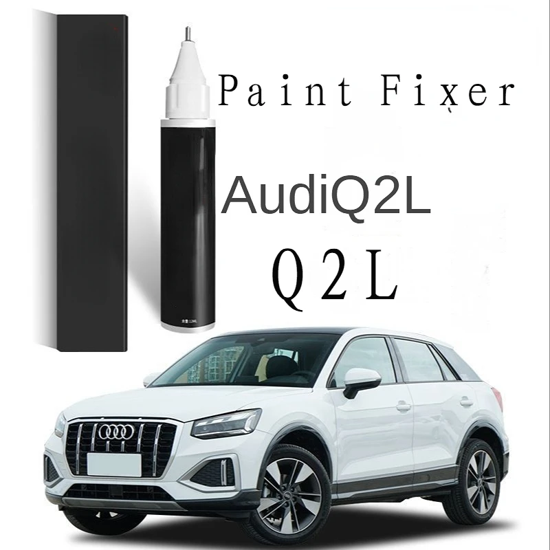 Paint pen for scratch suitable for Audi Q2L paint repair pen original factory glacier white black sky cloud grey special Aud Q2L