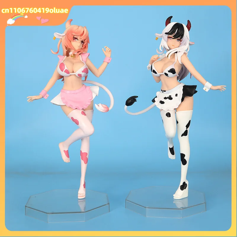 Anime PVC Cowgirl Maid Figur Sammlerstück Statue für Desktop- und Auto-Chassis-Dekoration Erwachsenen-Sammlung Ausstellungszwecke Geburtstagsgeschenke