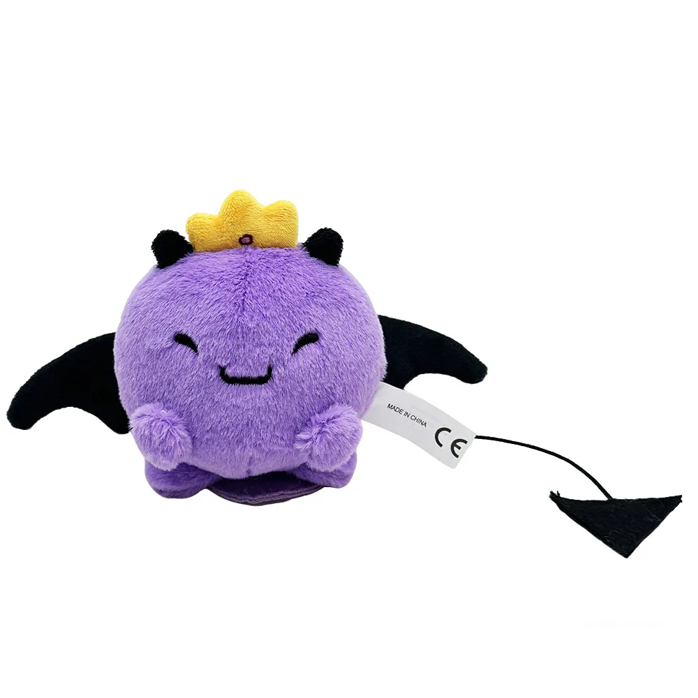 Neue instabile Wemmbu Plüschfigur, niedliche lila Anime-Puppe, weiche Sammlerfigur, Raumdekoration, Kindergeschenk, Plüschpuppe 18cm-20cm