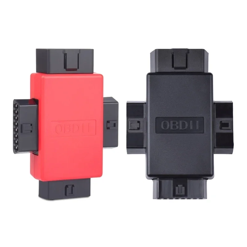 OBD2 16 Pin Male to 3 Female Socket Plug Diagnostic Extension Splitter