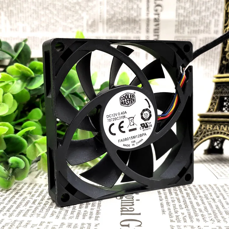 FA08015M12BPA 8015 12V 0.40A 8CM 4PWM FÃ