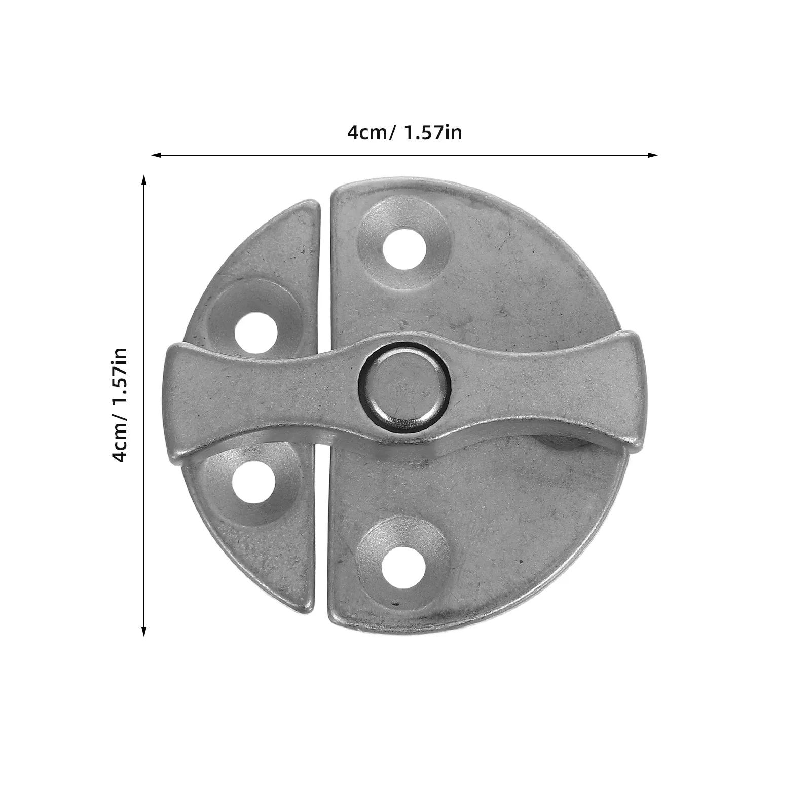 Round Stainless Steel Boat Latch Marine Heavy Duty Hatch Lock Cabinet Door Twist Catch Turn Button Yacht Box Buckle Secure