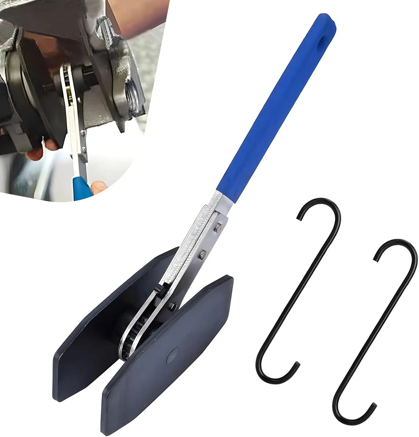 Universal Ratchet Brake Caliper Tool Swing Piston Spreader for Disc Brake Pistons Car Vehicle Installation Compression Wrench