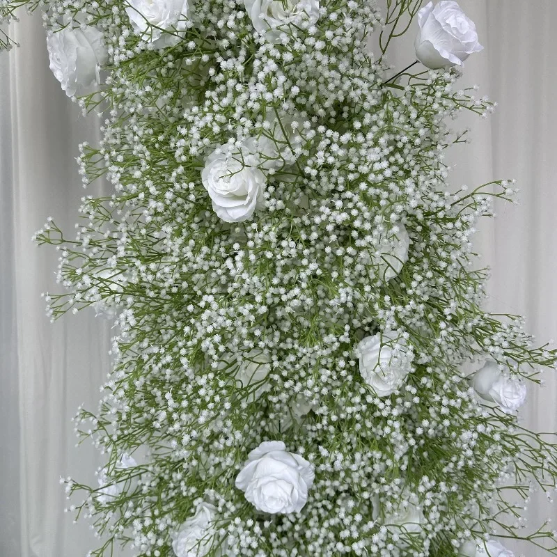 

Имитация цыганской арки, Арка для свадьбы с рогами, Арка из ткани с розами, Арка для торгового центра, Декоративный фон, Цветочная арка для предложения руки и сердца