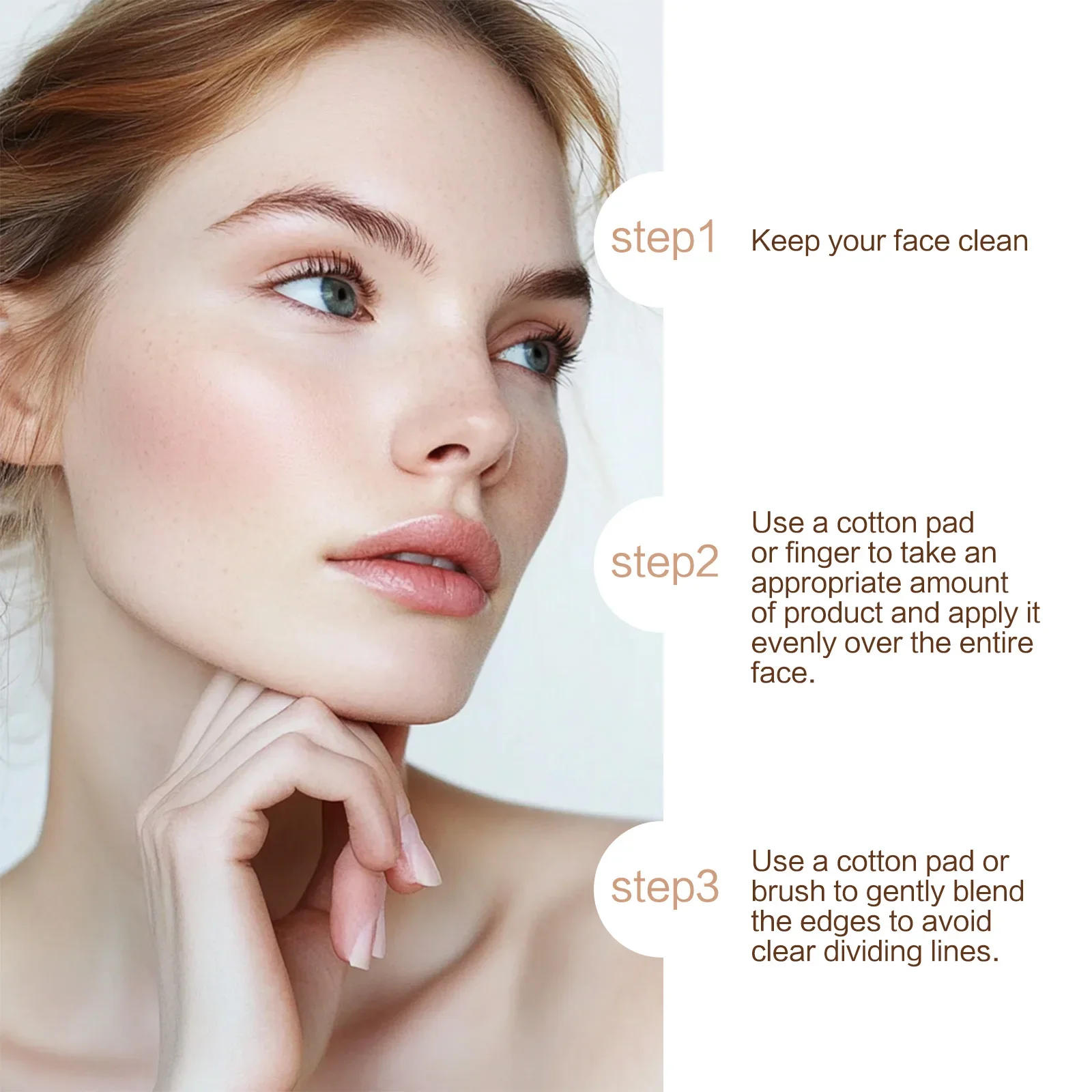 Changing Foundation SPF 15 Lightweight Liquid Makeup for Fair to Medium Skin, Hydrating Natural Coverage with Hyaluronic Acid