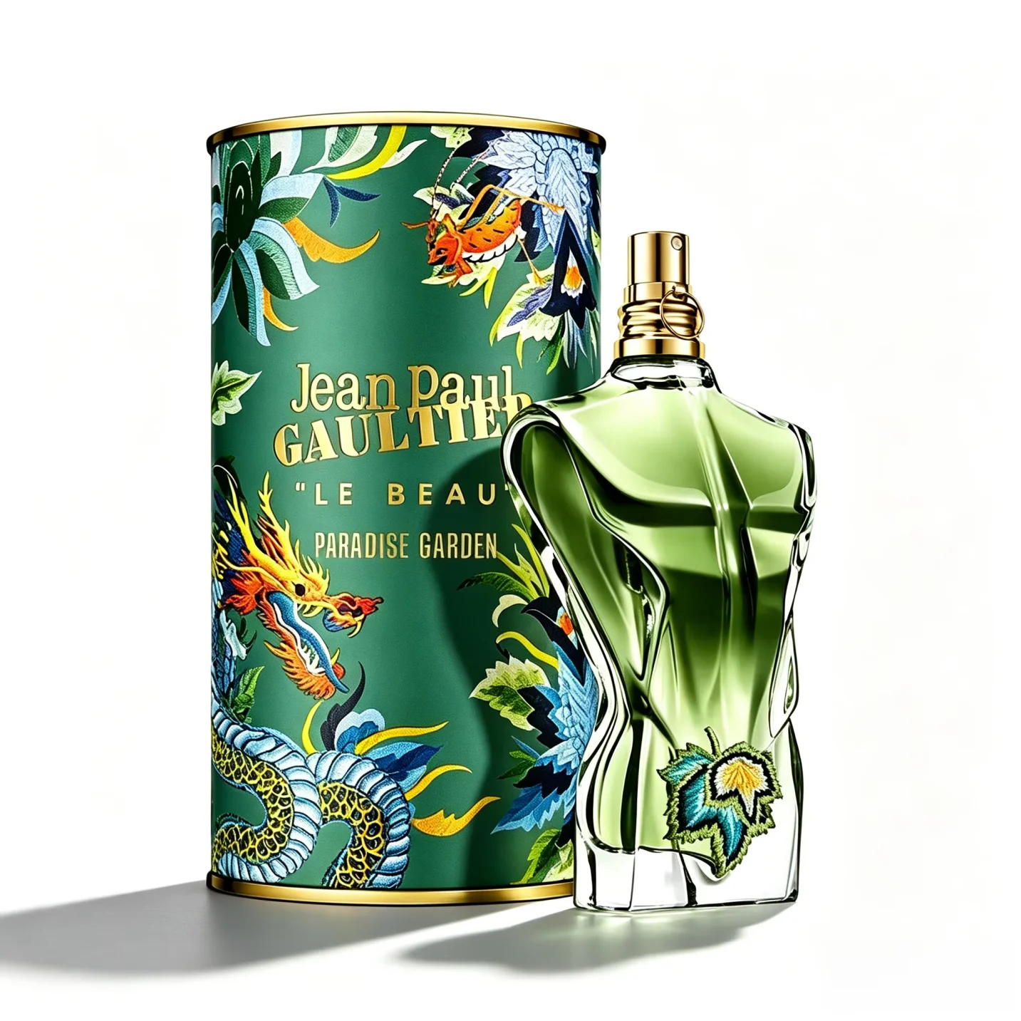 Jean Paul Gaultier Le Beau Elixir and Le Beau Paradise Garden Parfum Unisex Perfume Fragrance 4.2 oz 125ml Eau De Parfum Male Spray 125ml Original Perfumes Lasting Charm Oriental Pheromones Perfume for Women Makeup