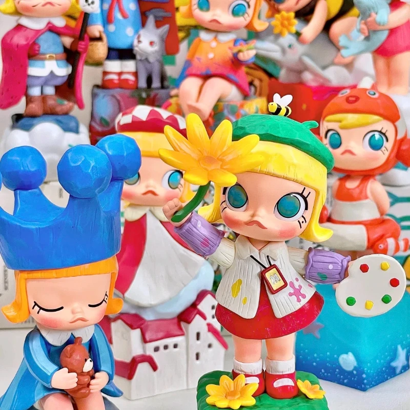 

Новинка: POPMART Molly 20th Anniversary Scenery Along The Way Series — коллекционная фигурка-сюрприз (Blind Box), модель, украшение, подарок