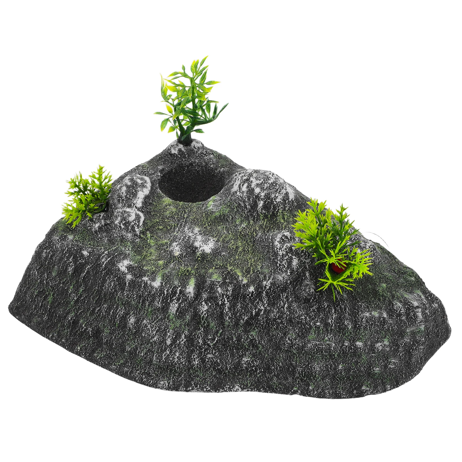 

Turtle Drying Platform Climbing Docking Station Realistic Landscaping Multifunctional Basking Floating Hiding Aquarium Fish Tank