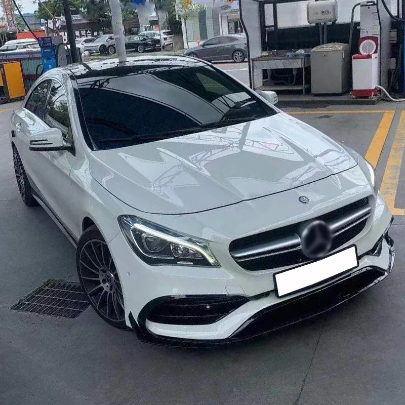 

Высококачественный полипропиленовый корпус для W117 Upgrade CLA45 AMG, Стильный автомобильный бампер для Mercedes Benz CLA180 CLA200 CLA250 2013-2019