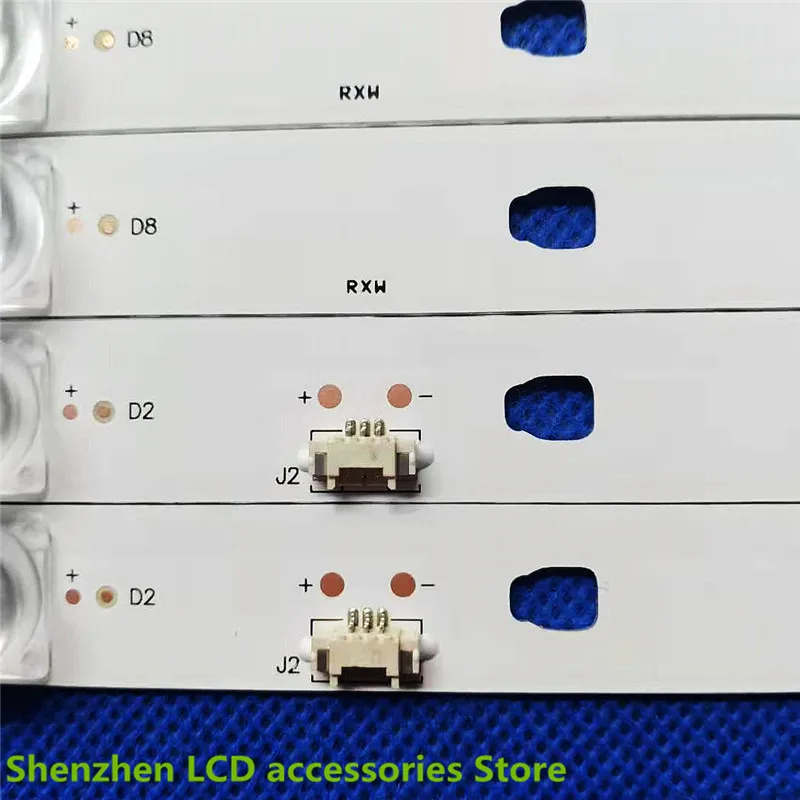 6LED 495 مللي متر LED شريط إضاءة خلفي ل LE50A7100L LED50D6-ZC14-01 (أ) (أ) 30350006202 30350006201 30350006205 V500HJ1-PE8 3V 100% جديد