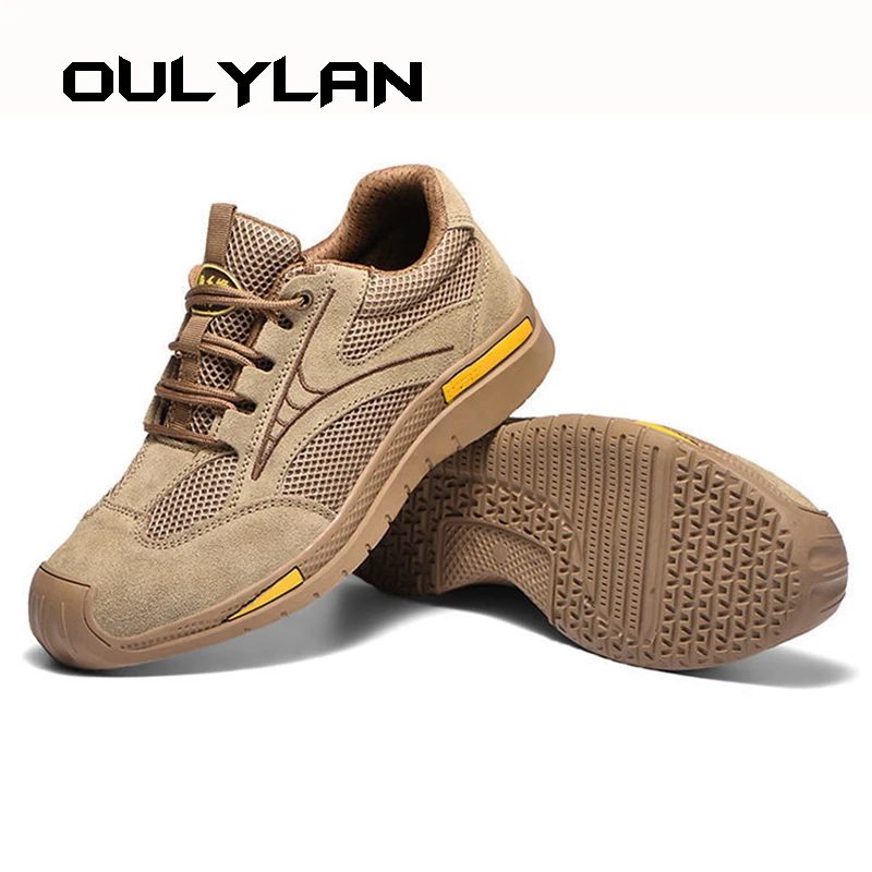 

Fashion Sports Shoes Work Shoes Puncture-Proof Safety Shoes Men Steel Toe Shoes Security Protective Shoes Indestructible