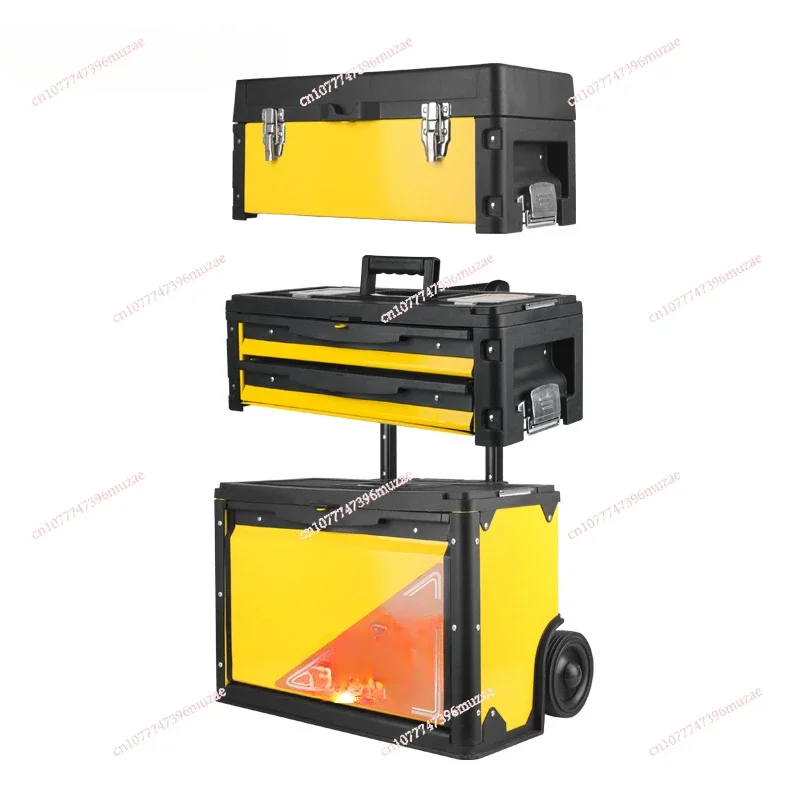 Three-layer Separate Portable Multi-function Trolley Portable Hardware Combination Tool