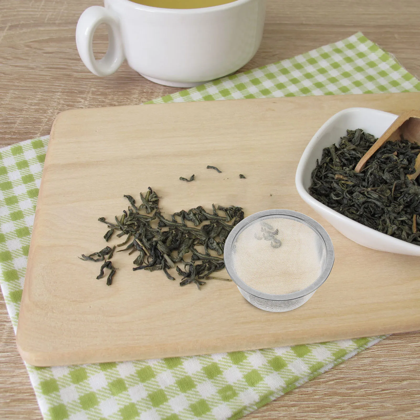 

4Pcs Tea Filters Exquisite Mesh Practical Infuser for Home Restaurant Use Tea Strainer Coffee Mesh Filter Home Supplies