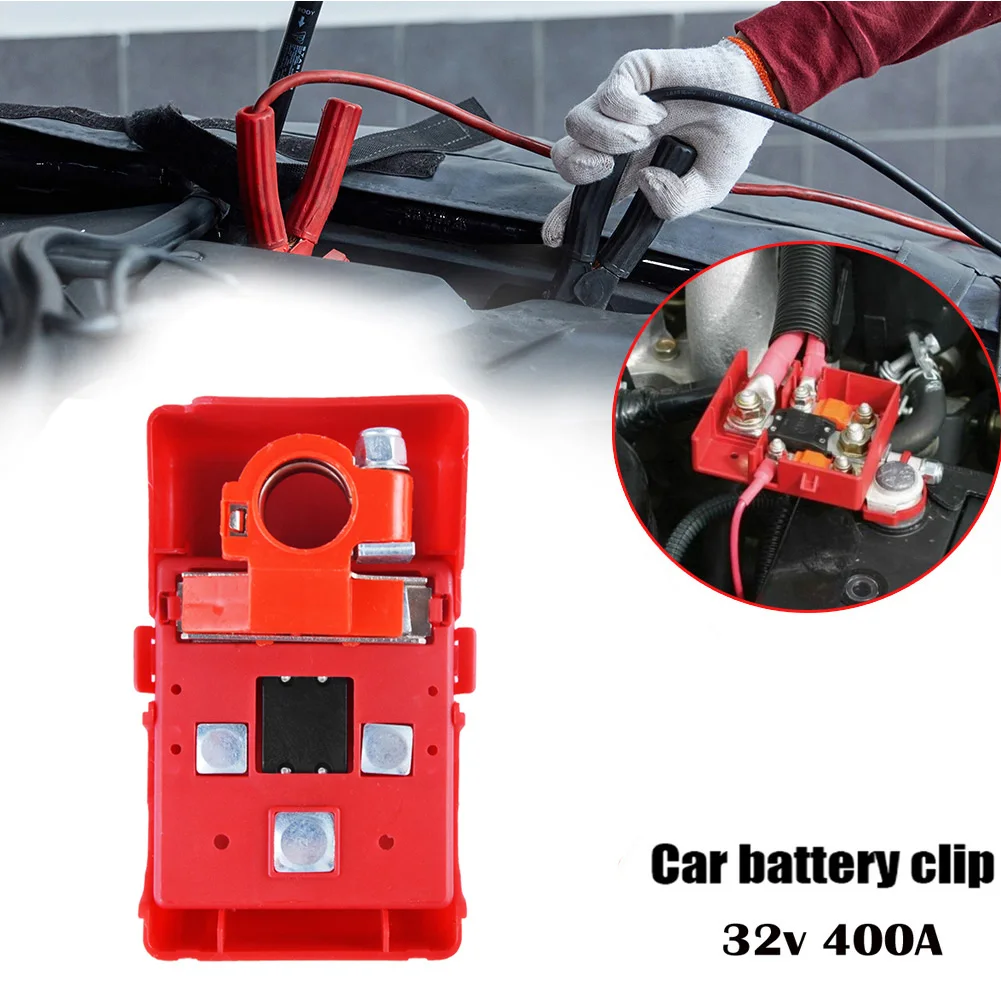 1 X Battery Pile Head And Cover Suitable For Four-wheel Drive And Caravans With Multiple Accessories Or Dual Battery Systems 32V