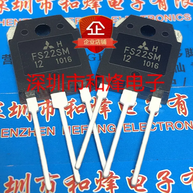 Free shipping    FS22SM-12  TO-3P 600V 22A       20PCS