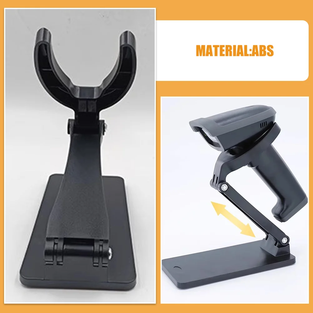 Foldable Scanner Stand Stable Support Compact Size Desk Mount Holder Retail Scanstand Accessory Scanner