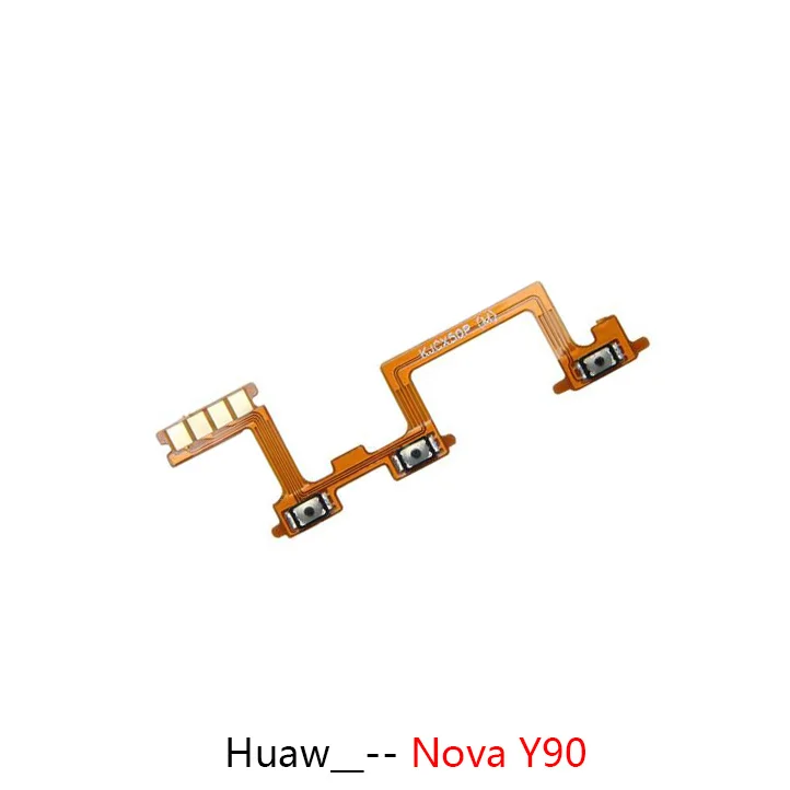 Power on off Nova10 10Pro 10SE 10Z Flex cable For Huawei Nova Lite 3 Plus Y61 Y70 Y90 Yong volume up down buttons Replacement