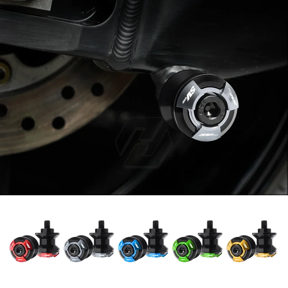 

M8 Motorcycle Accessories Swingarm Spools Slider Stand Screws Case for Suzuki SV650 SV650S SV650X